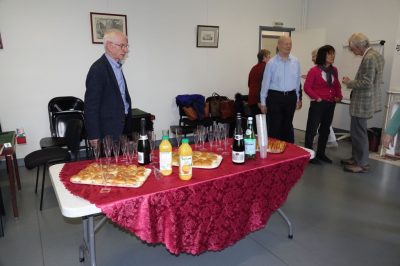 Anniversaire de Brigitte Charron au club le 9 avril 2019.